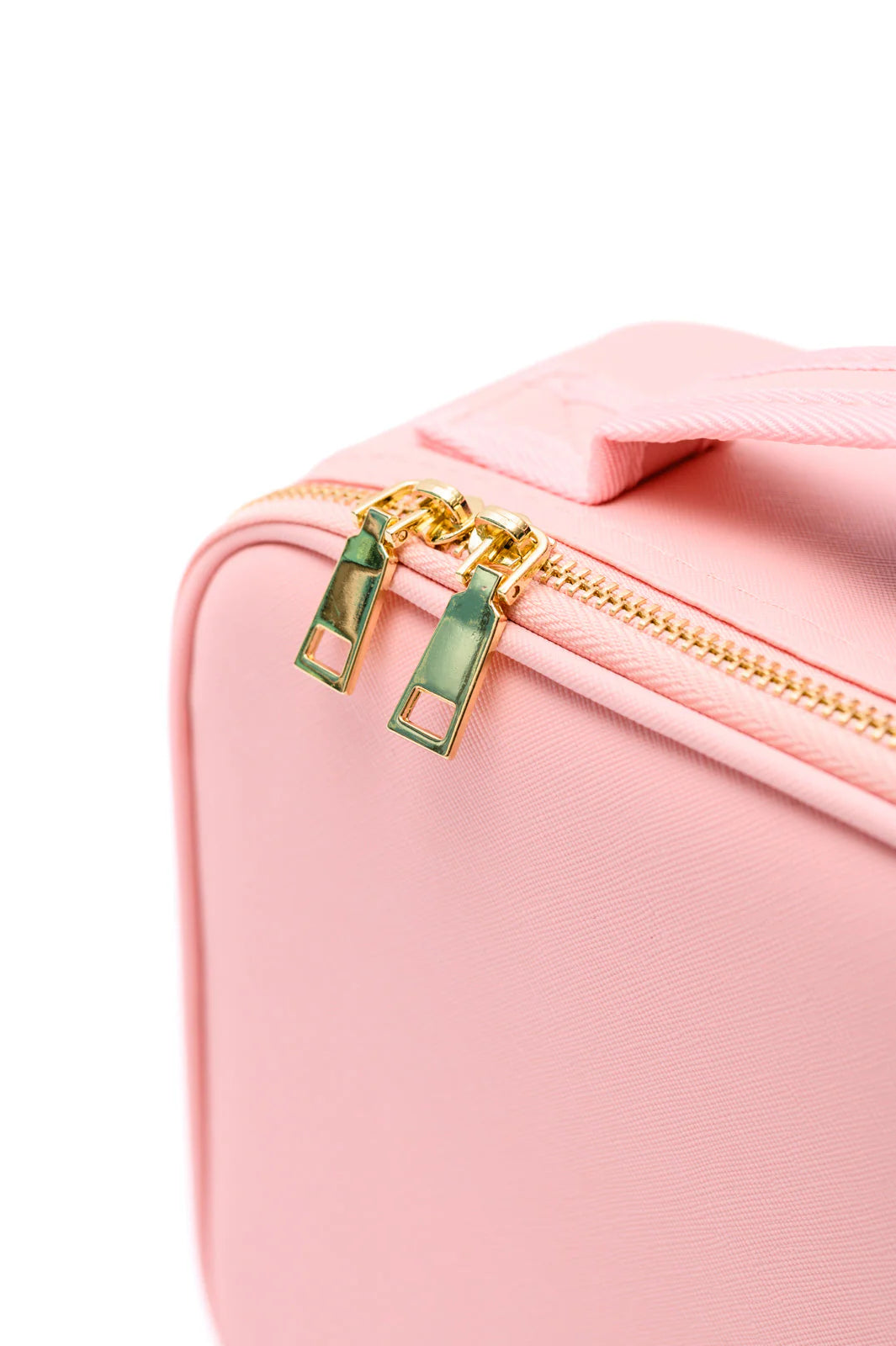 LUXEBAG__Trousse de maquillage en cuir intelligente à LED avec miroir