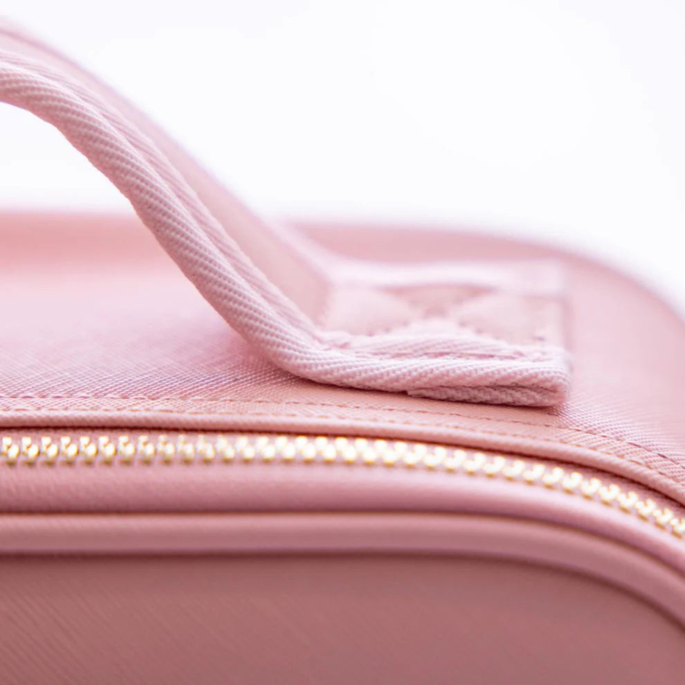 LUXEBAG__Trousse de maquillage en cuir  intelligente à LED avec miroir