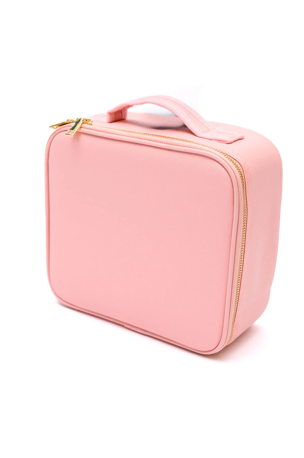 LUXEBAG__Trousse de maquillage en cuir  intelligente à LED avec miroir