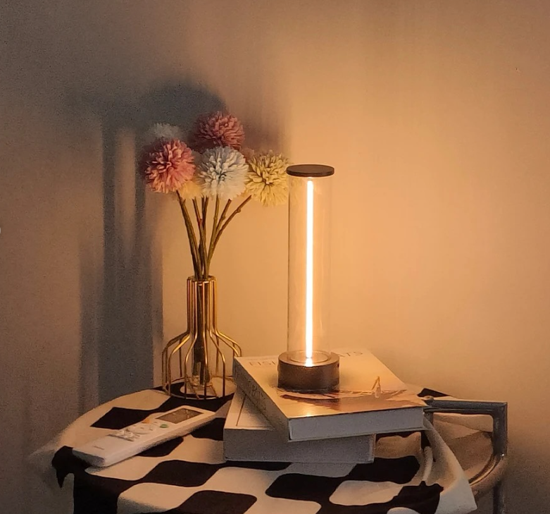 Lampe d'Ambiance Extérieure  Rechargeable, Portable et Élégante pour Vos Espaces Extérieurs